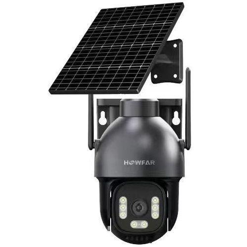 AOV HOWFAR Single Lens CCTV Camera – 8MP, 4G SIM/E-SIM, Solar Powered with Battery Backup