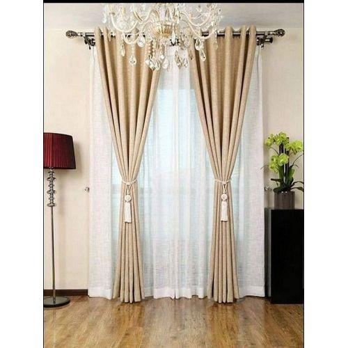 7.5ft By 7.5ft. High Quality Curtain - Gold