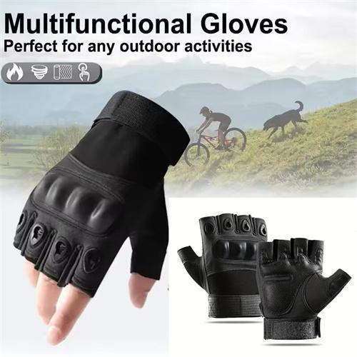 Tactical gloves training, racing, fishing, cycling, no finger accessories, mountain bikes, men's and women's cycling, shooting, gym, hiking gloves