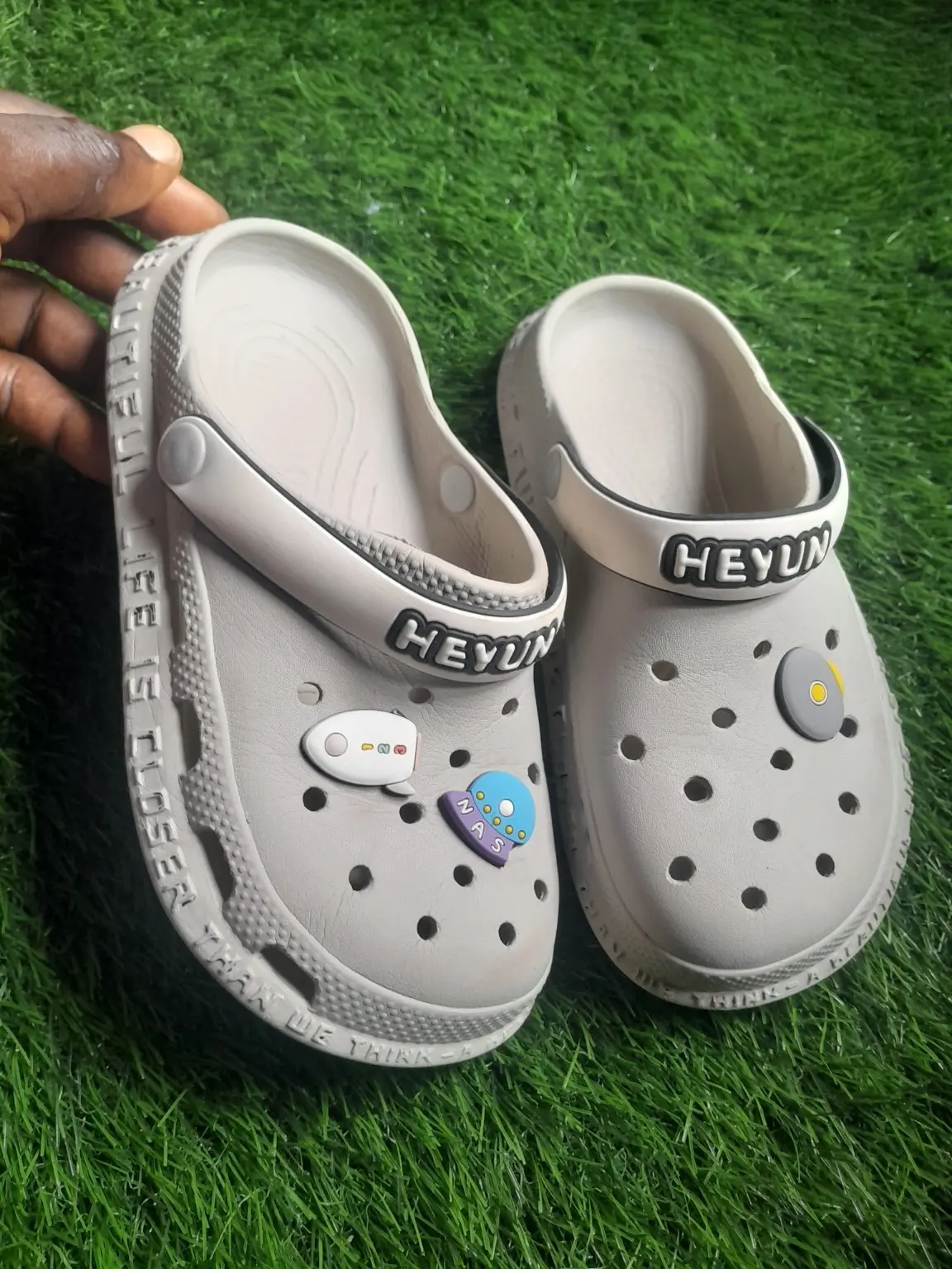 Children thrift crocs