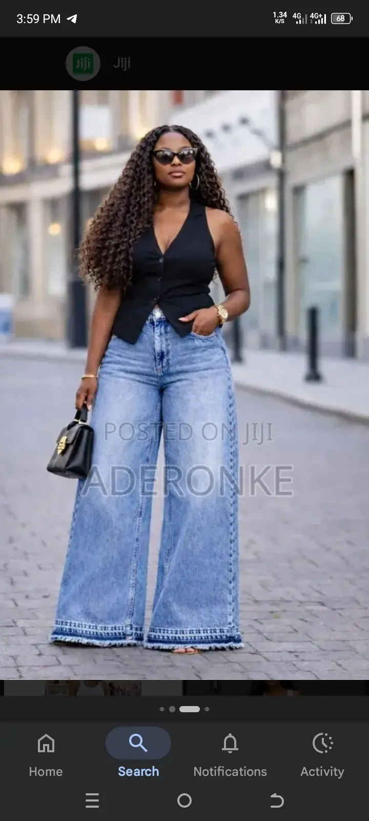 Ladys baggy Jeans thrift