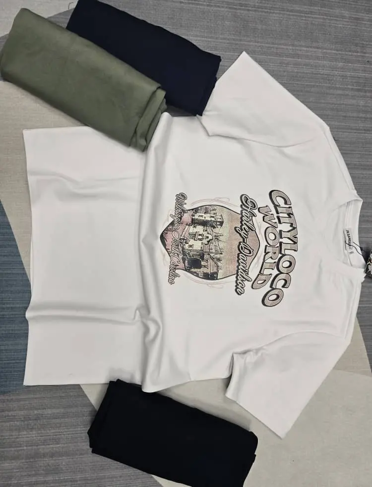 Round neck polo
